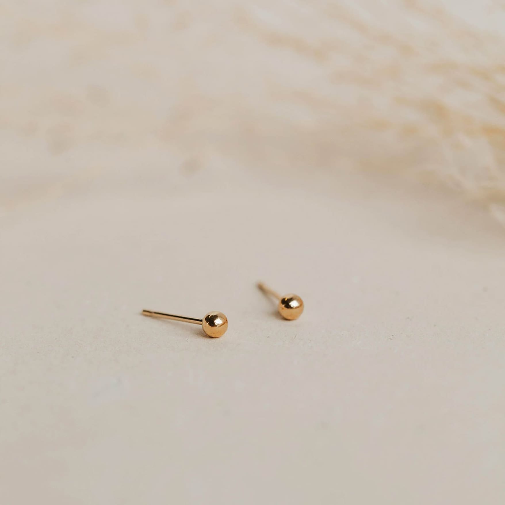 Tiny Ball Studs Earrings | Ruff House Paperie