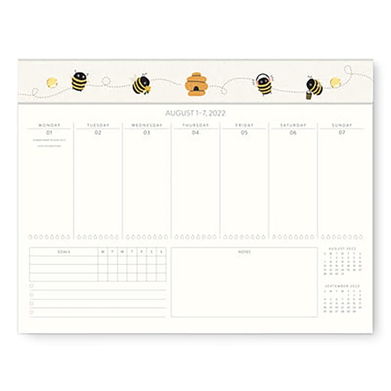 2023-buzzy-bees-17-mo-weekly-desk-calendar-ruff-house-paperie