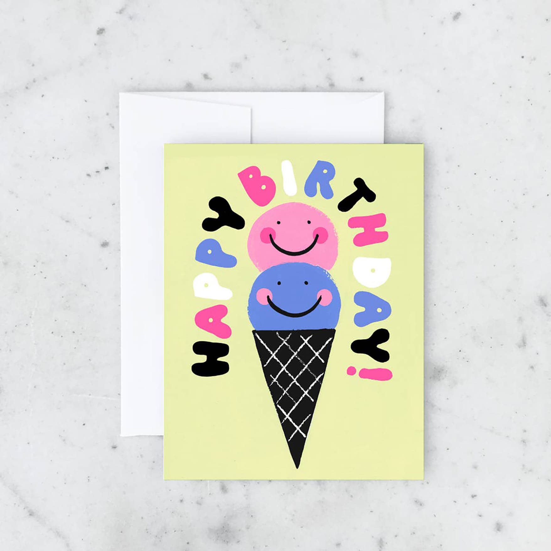 Birthday Ice Cream Greeting Card | Ruff House Paperie