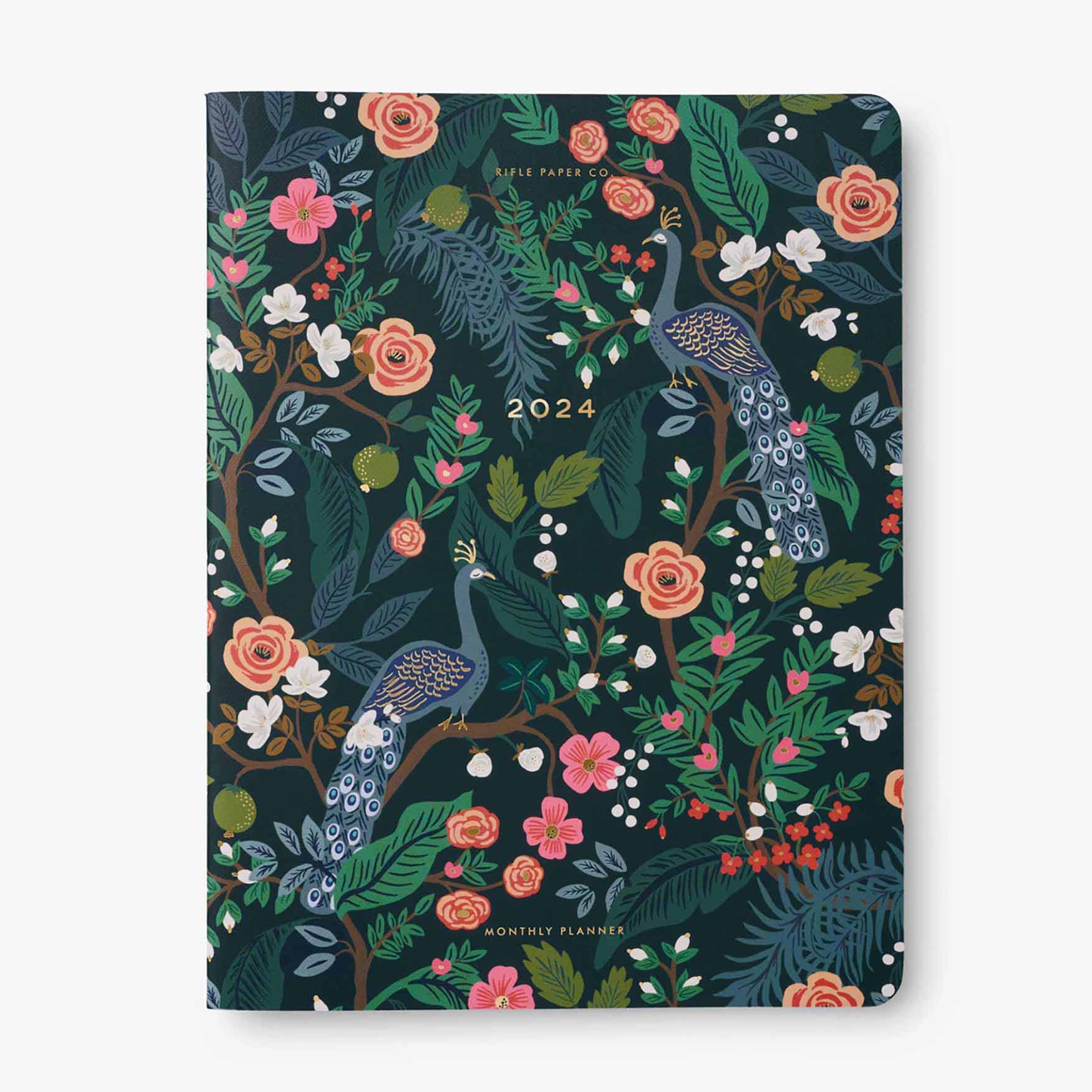 2024 Peacock 12Month Monthly Planner Ruff House Paperie